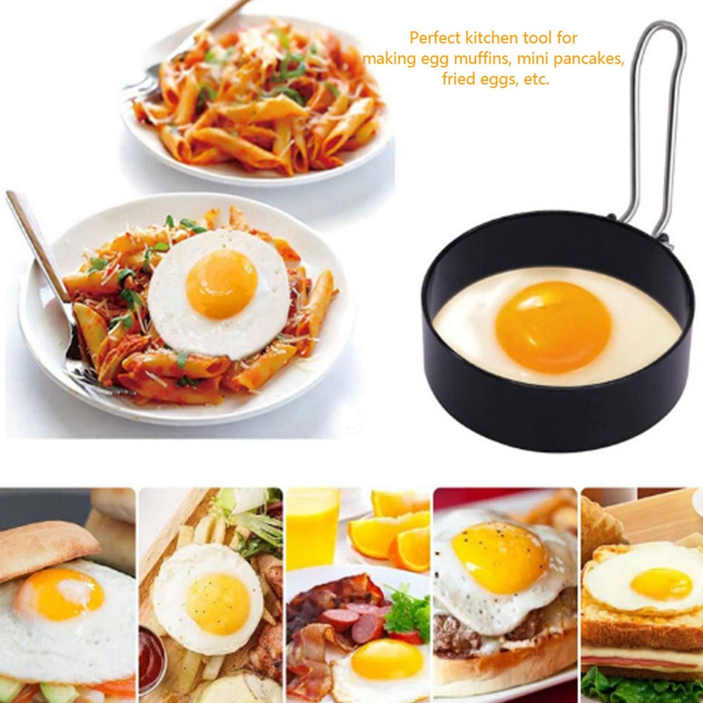 2個入り調理器具 ステンレス製エッグシェイパー 3.5インチ - Camping Cooking Ring のレビューと価格