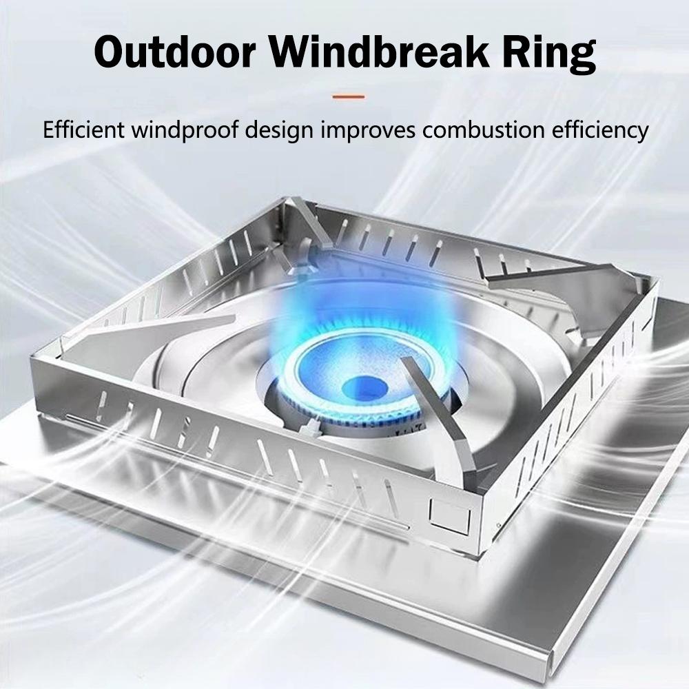 アウトドア用ポータブルストーブアクセサリー、カードストーブ用 - Camping Cooking Ring のレビューと価格