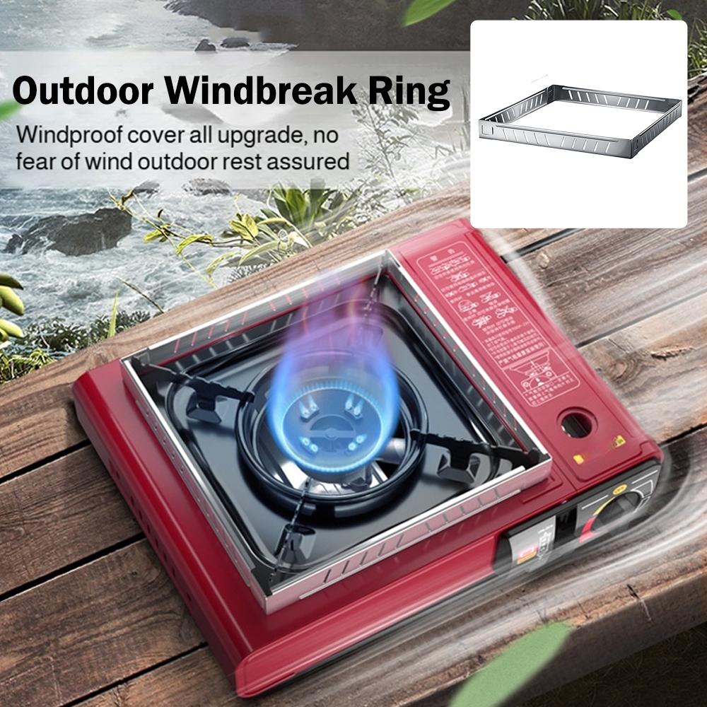 アウトドア用ポータブルストーブアクセサリー、カードストーブ用 - Camping Cooking Ring のレビューと価格
