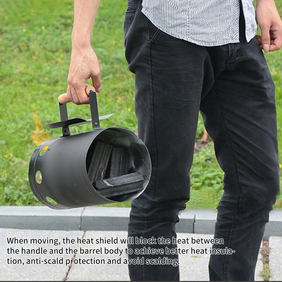 屋外BBQラックツール アウトドアキッチン バーベキュー用火 - Charcoal Chimney Starter のレビューと価格