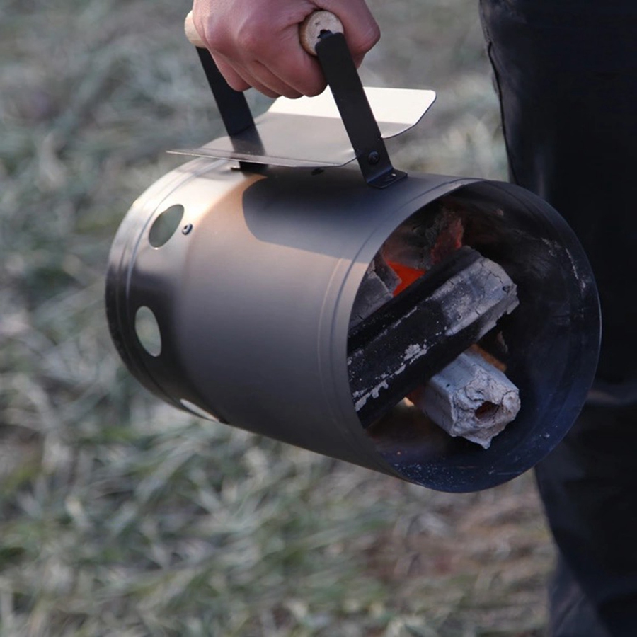 屋外BBQラックツール アウトドアキッチン バーベキュー用火 - Charcoal Chimney Starter のレビューと価格