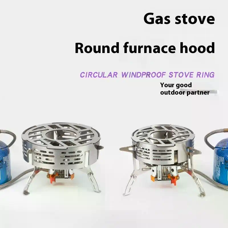 屋外ストーブ風防ポータブルキャンプストーブ防風リング高温耐性 - Camping Cooking Ring のレビューと価格