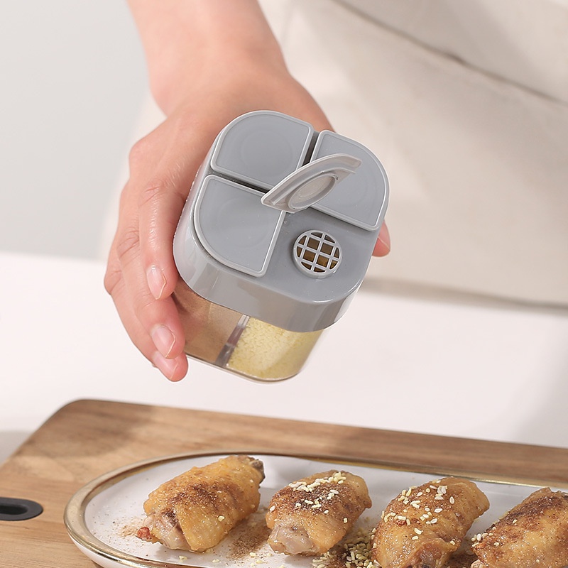 4 in 1 プラスチックディスペンサー キャンプスパイスコ - Camping Cooking Essentials のレビューと価格