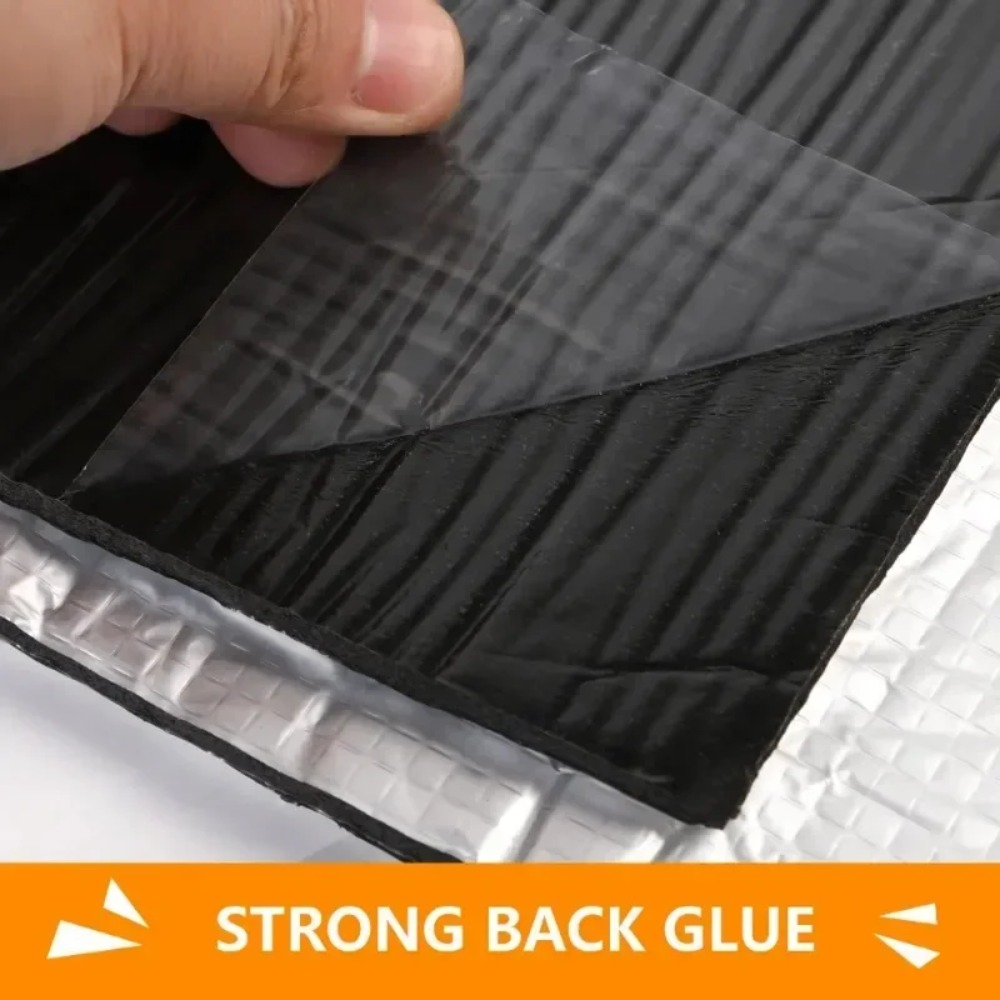 極厚20mm車用防音マット 50x100cm アルミ箔断熱材 - Aluminum Foil Heavy Duty のレビューと価格