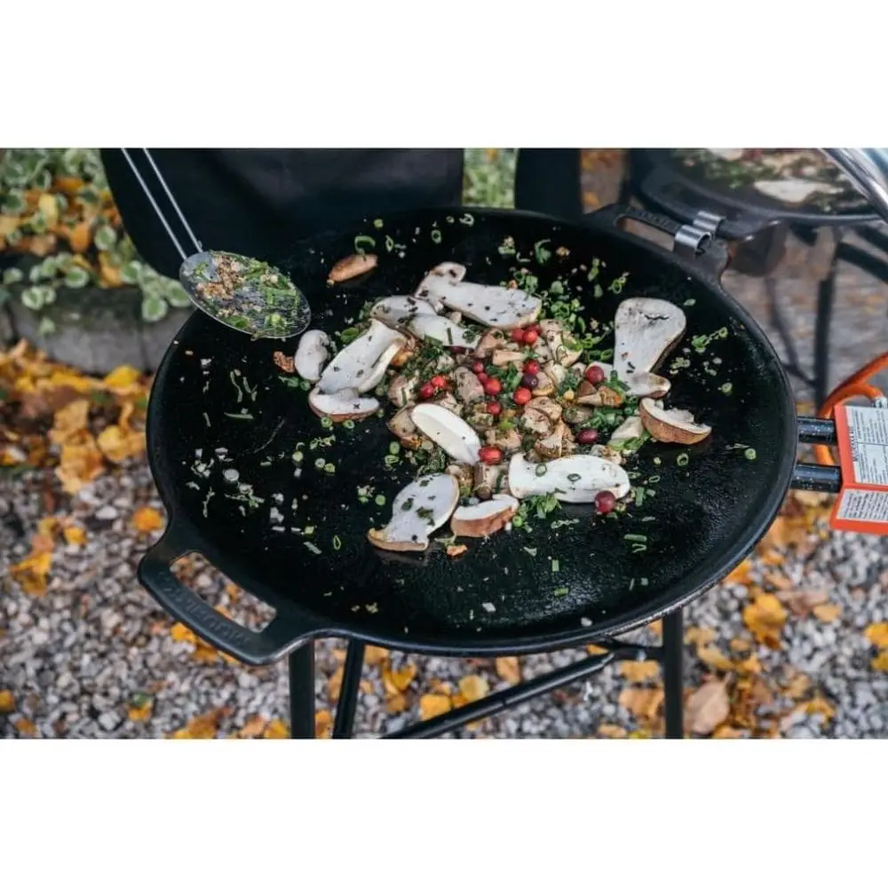 48cm屋外用ガスグリル（脚付き）、キャンプや焚き火料理に最 - Camping Cooking Open Fire のレビューと価格