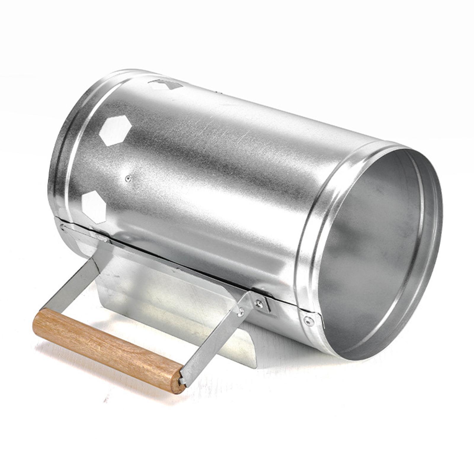 スチール急速火ライター、バーベキューコンパートメントスタータ - Charcoal Chimney Starter のレビューと価格