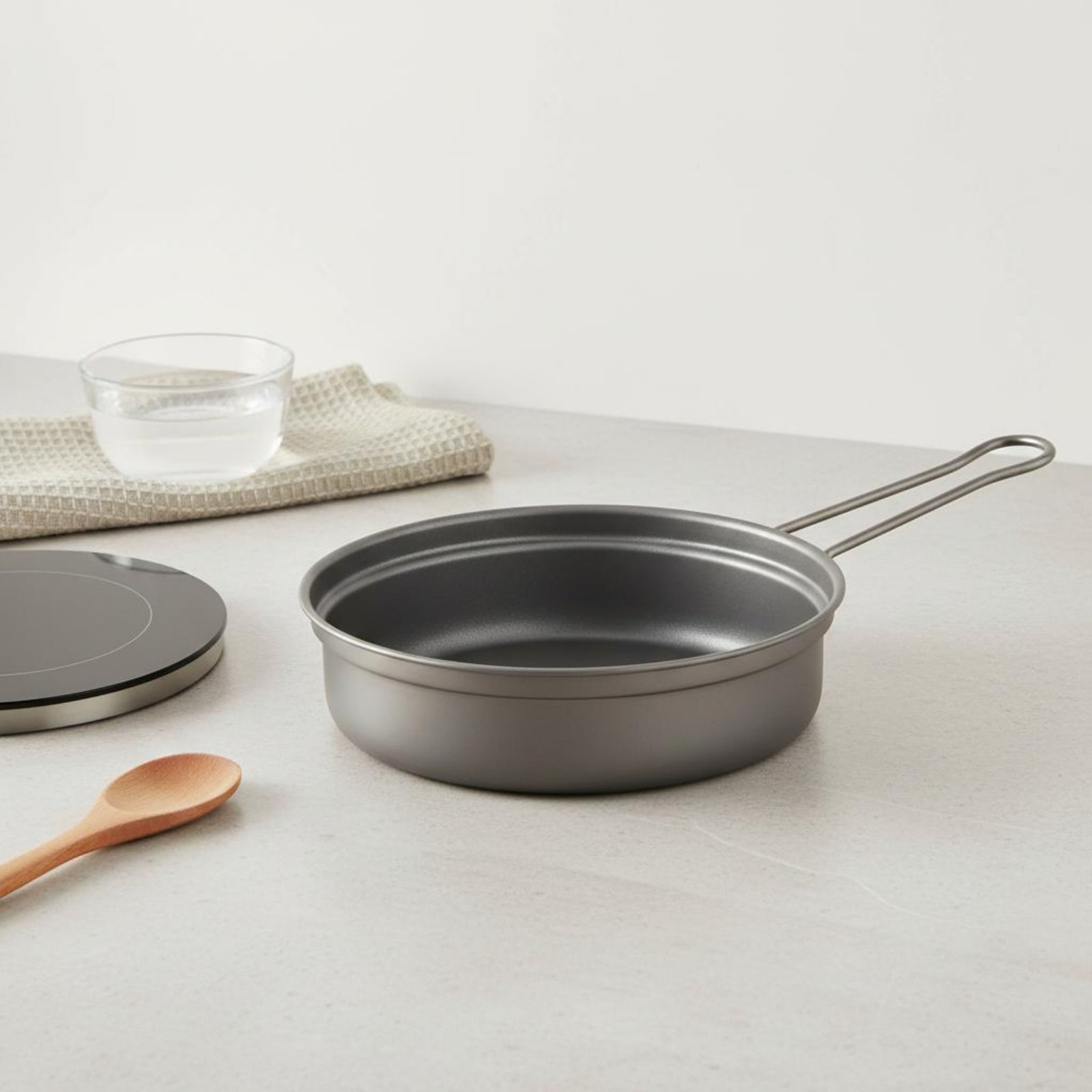 2ピースメタルキャンプクックセット高強度バックパッキング調理 - Camping Cooking Dining Set のレビューと価格