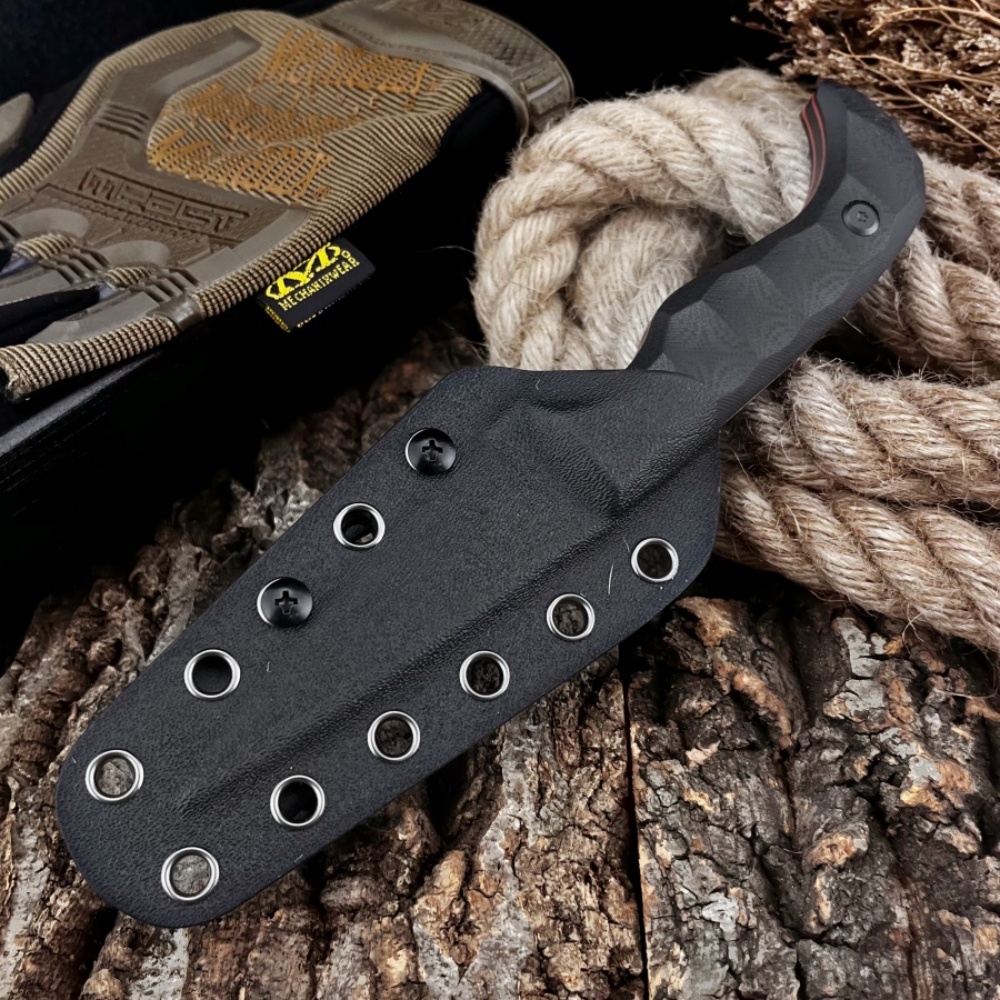 キャンプピクニッククッキングストレートナイフ Kシース付き手 - Camping Cooking Essentials のレビューと価格