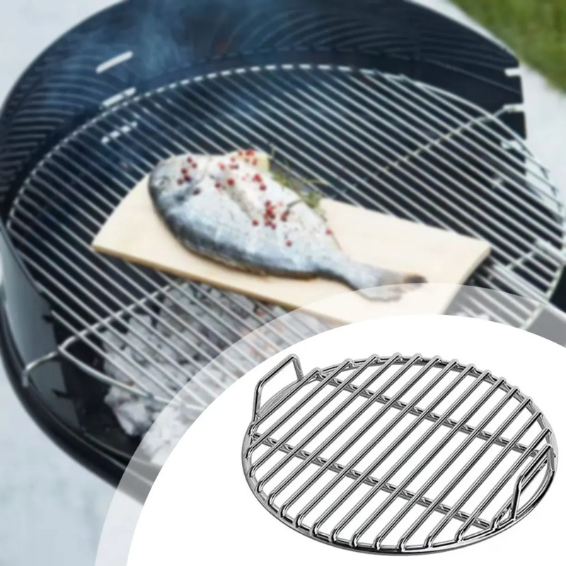 バーベキューラック、グリル格子交換用、丸型40cm鋳鉄グリル - Camping Cooking Cast Iron のレビューと価格