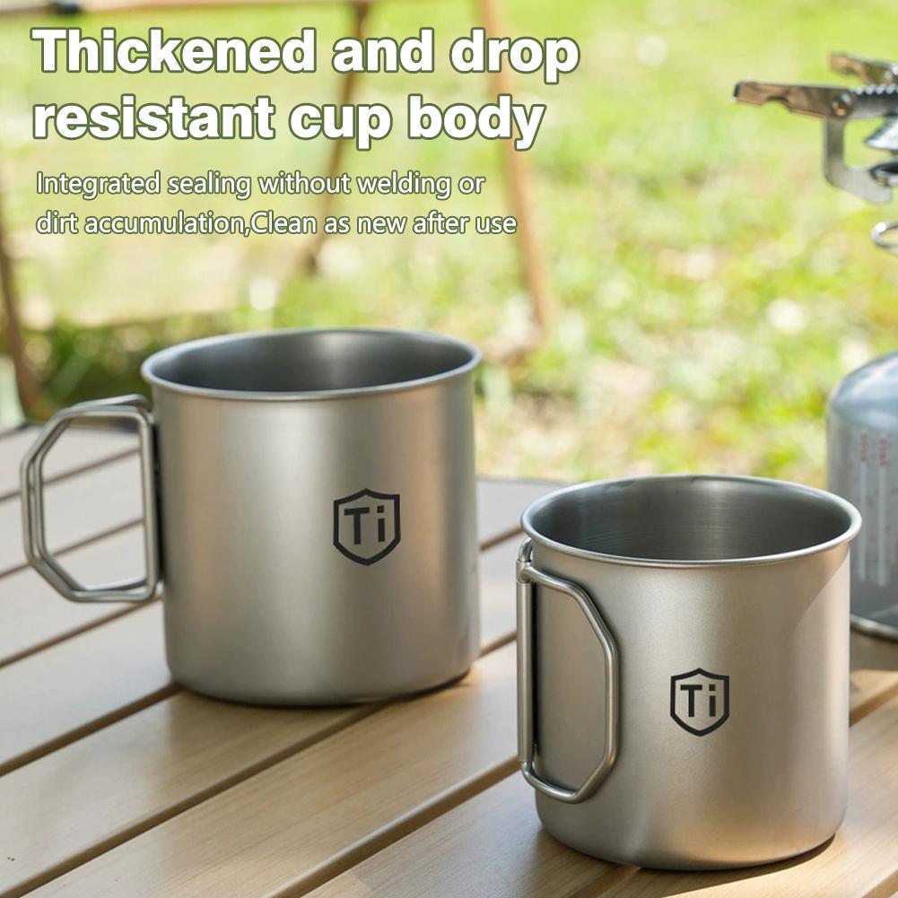 キャンプマグ チタンカップ 観光用食器 ピクニック用品 アウ - Camping Cooking And Dining Set のレビューと価格