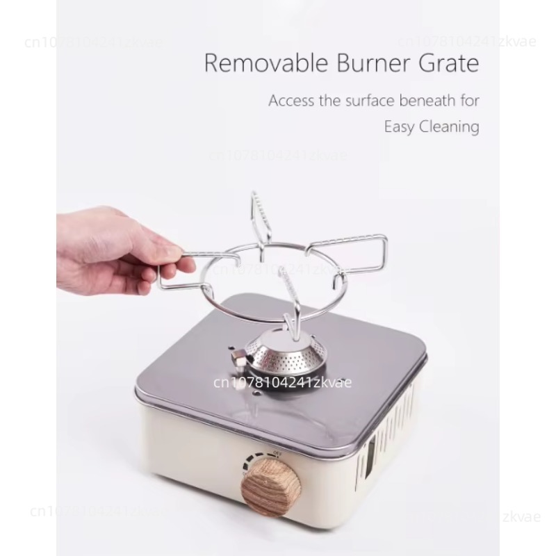 ブタンキャンプストーブ ポータブルバッグ付き 屋内外調理用  - Camping Cooking Essentials のレビューと価格